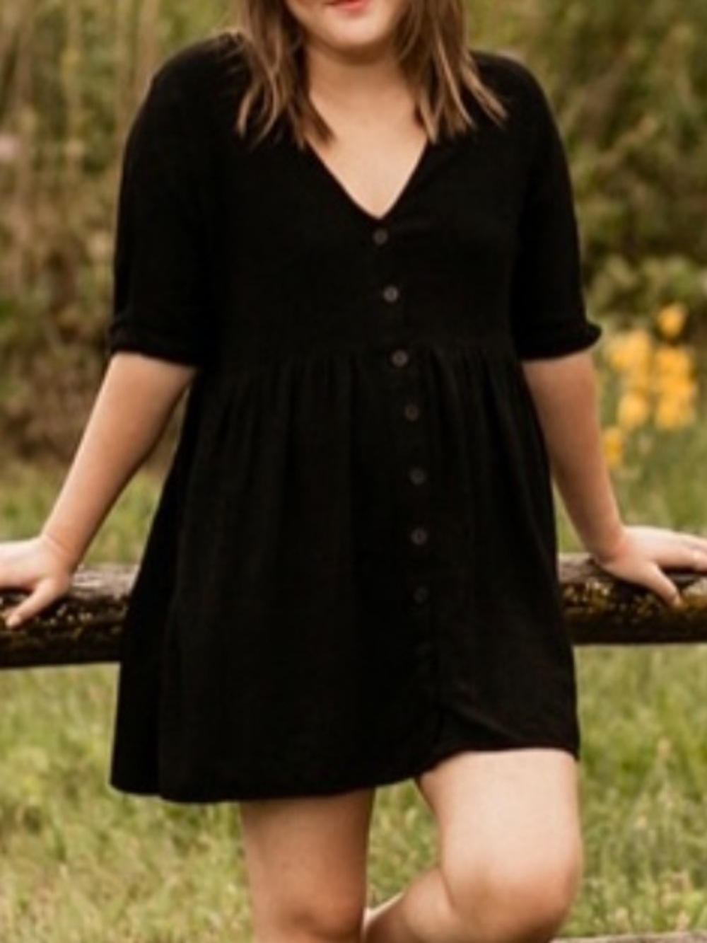 Urban Outfitters Black Mini Dress